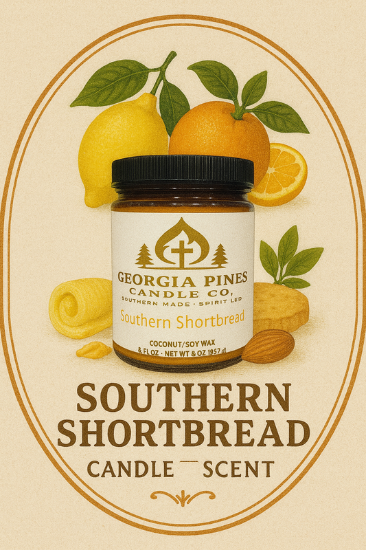 Southern Shortbread Candle | Buttery Lemon Cookie & Vanilla Almond Glow
