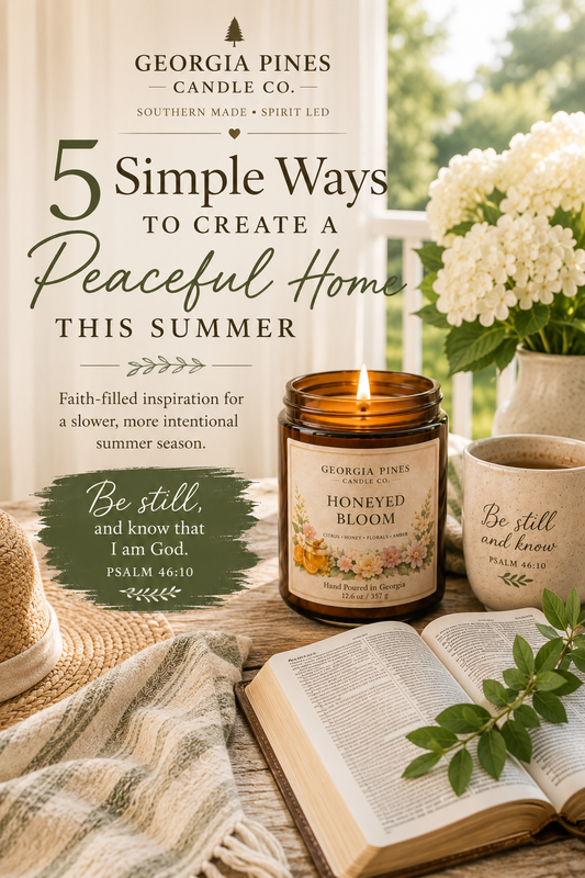 5 Simple Ways to Create a Peaceful Home This Summer