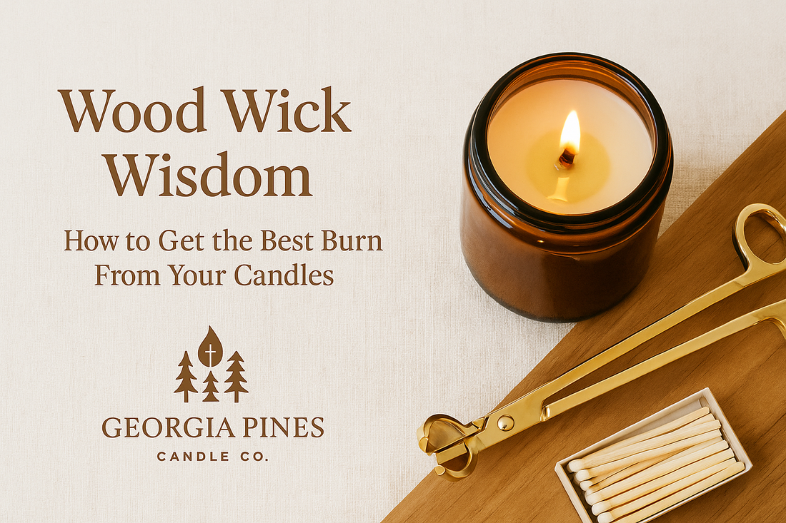 Wood Wick Wisdom: How to Get the Best Burn From Your Candles