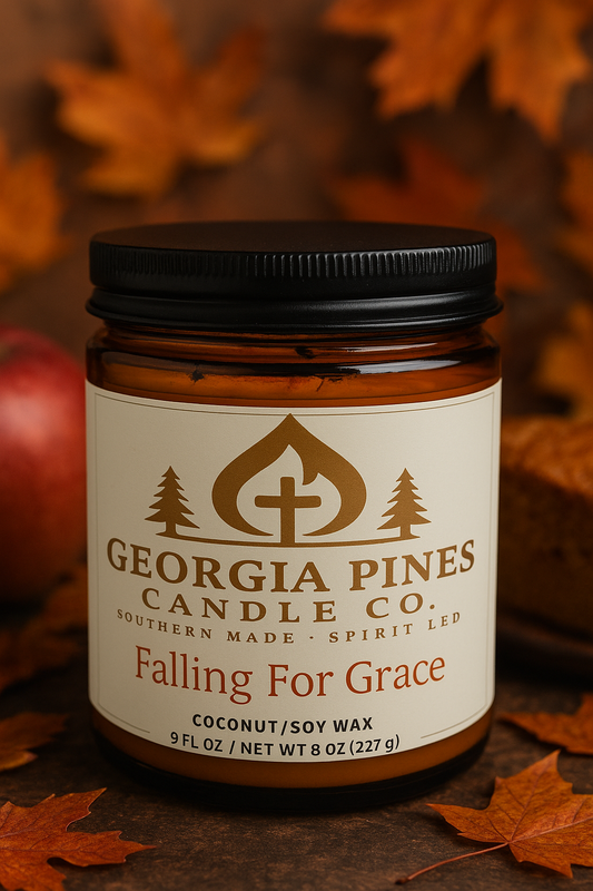 ✨ Falling For Grace Candle | Apple Cider & Pumpkin Bread